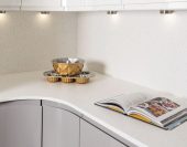 Acrylic-Worktop--Curved-Corner-In-Kitchen